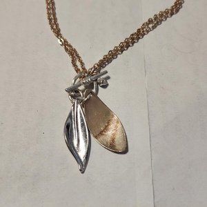 NWOT Silver and Gold‎ Pendant Necklace